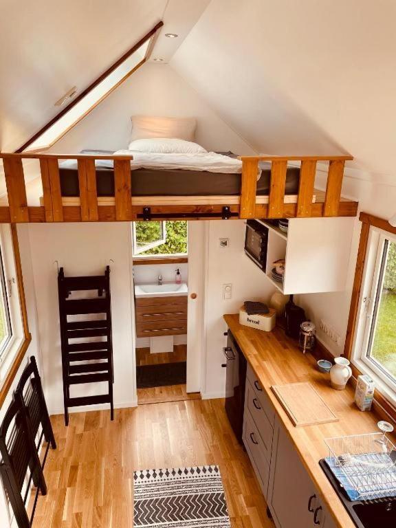 Göhren-Lebbin Tiny House Fleesensee Mit Eigenem Garten Und Nur Wenige Meter Vom Seeufer מראה חיצוני תמונה