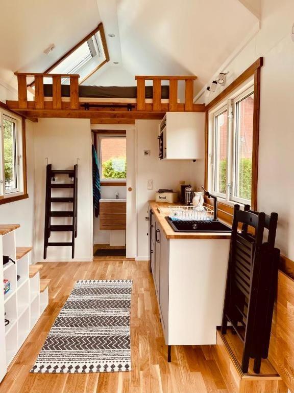 Göhren-Lebbin Tiny House Fleesensee Mit Eigenem Garten Und Nur Wenige Meter Vom Seeufer מראה חיצוני תמונה