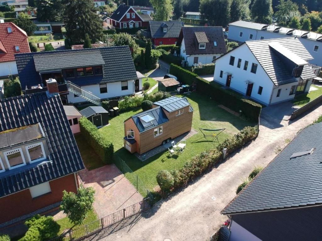 Göhren-Lebbin Tiny House Fleesensee Mit Eigenem Garten Und Nur Wenige Meter Vom Seeufer מראה חיצוני תמונה